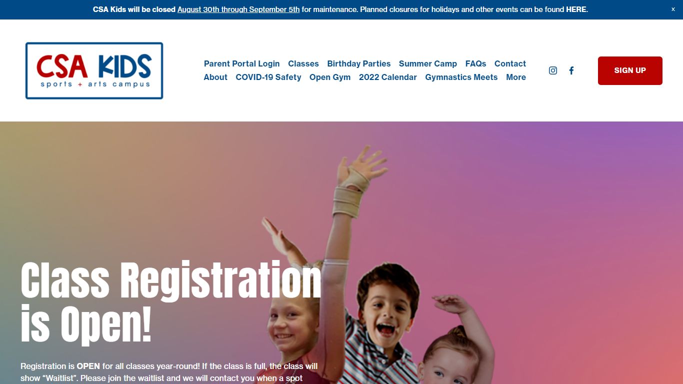CSA Kids Sports + Arts Campus: Gymnastics, Ninja, Dance, Tumbling ...